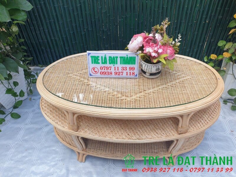 Bàn Trà Mây - BTM001